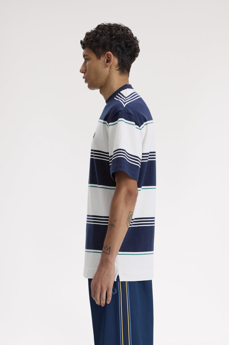 HEAVYWEIGHT STRIPED T-SHIRT