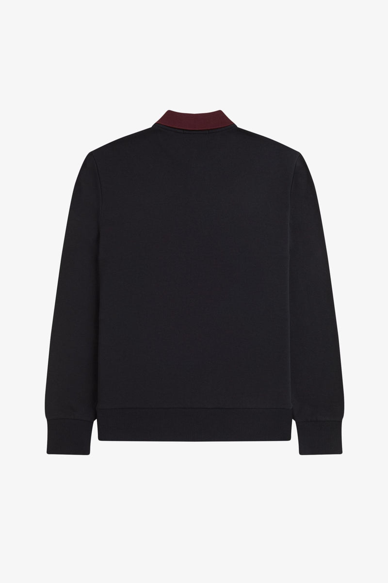 EMBROIDERED PANEL COLLARED