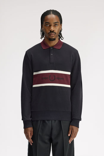 EMBROIDERED PANEL COLLARED