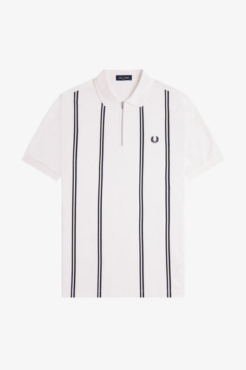 VERTICAL STRIPE POLO SHIRT