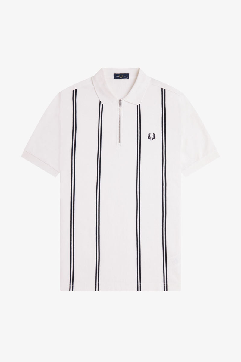 VERTICAL STRIPE POLO SHIRT