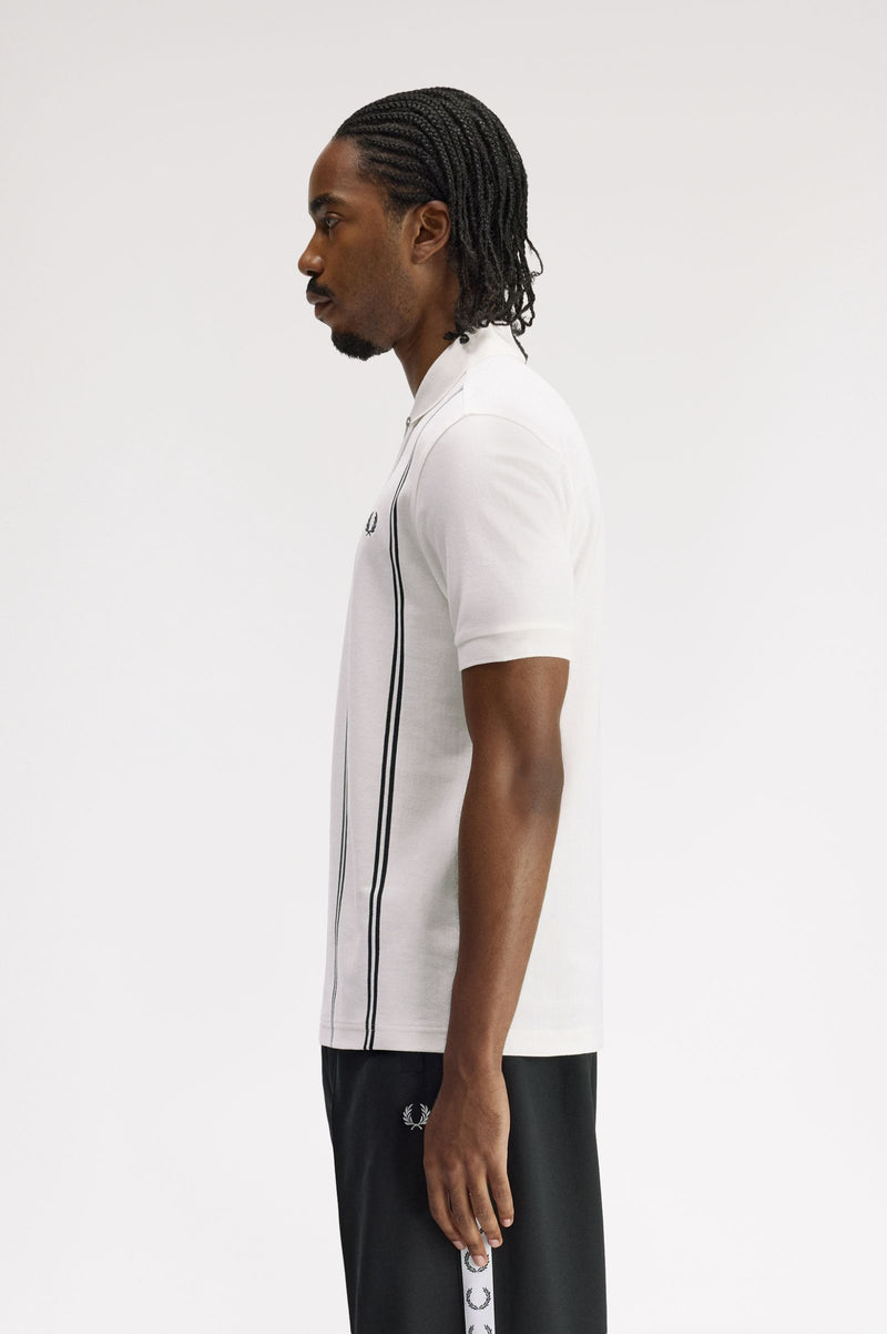 VERTICAL STRIPE POLO SHIRT