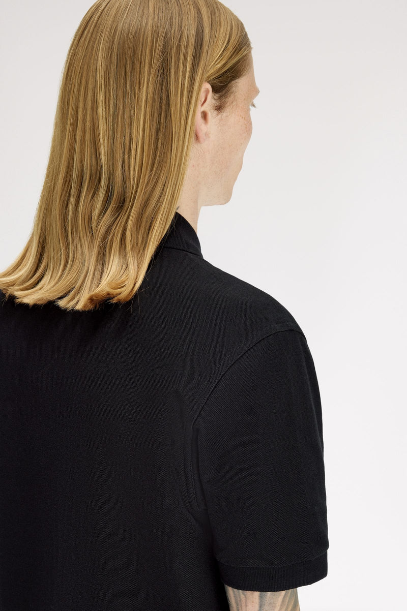 VERTICAL STRIPE POLO SHIRT