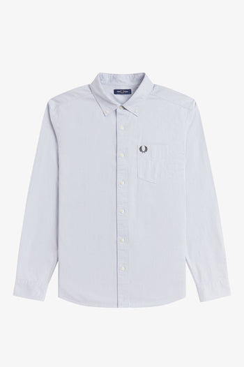RELAXED WASHED TWILL SHIRT