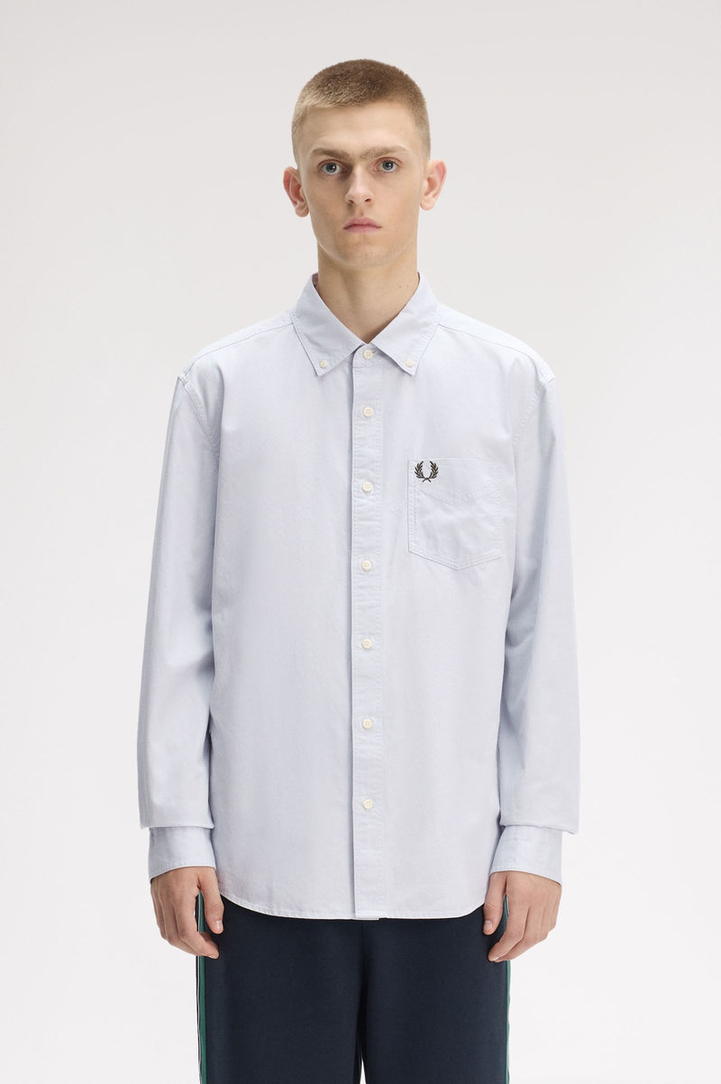 RELAXED WASHED TWILL SHIRT