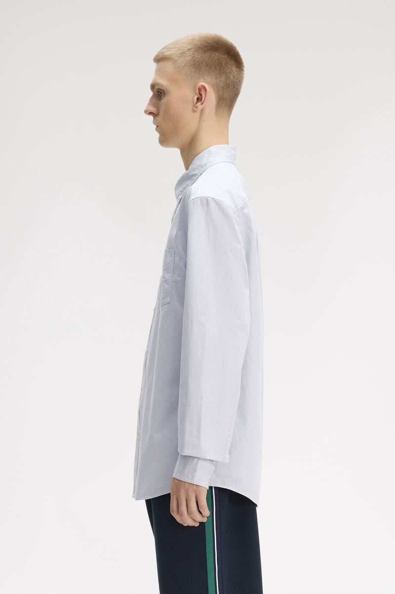 RELAXED WASHED TWILL SHIRT