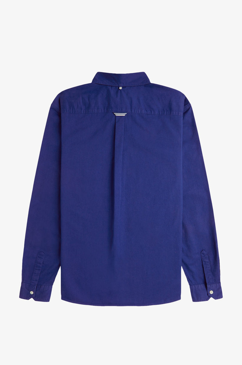 RELAXED WASHED TWILL SHIRT