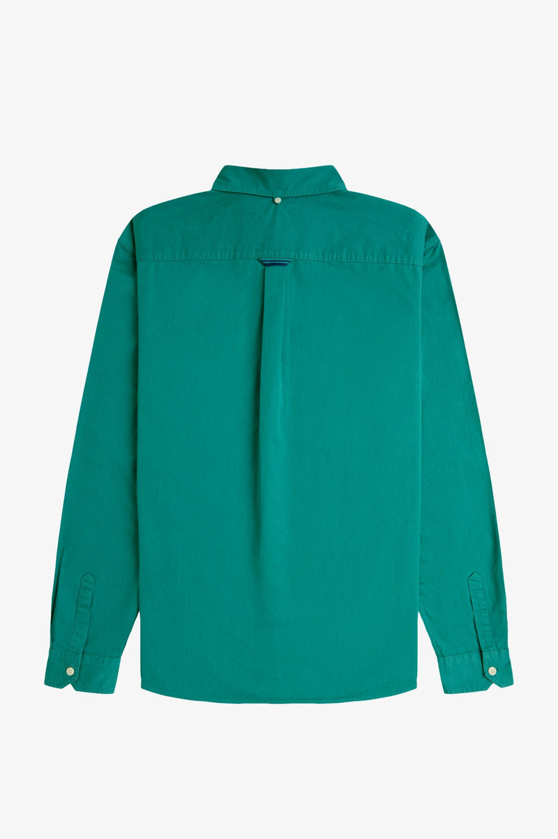 RELAXED WASHED TWILL SHIRT
