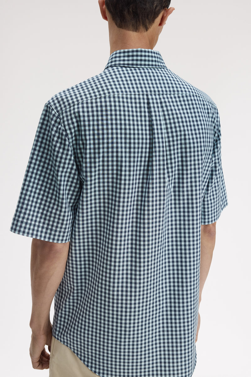 GINGHAM SHORT SLEEVE SHIRT