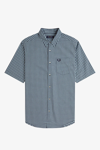 GINGHAM SHORT SLEEVE SHIRT