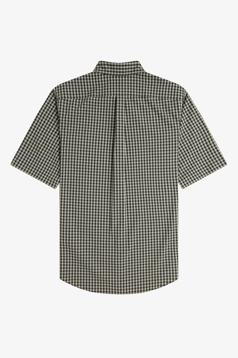 GINGHAM SHORT SLEEVE SHIRT