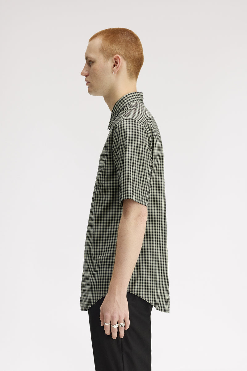 GINGHAM SHORT SLEEVE SHIRT