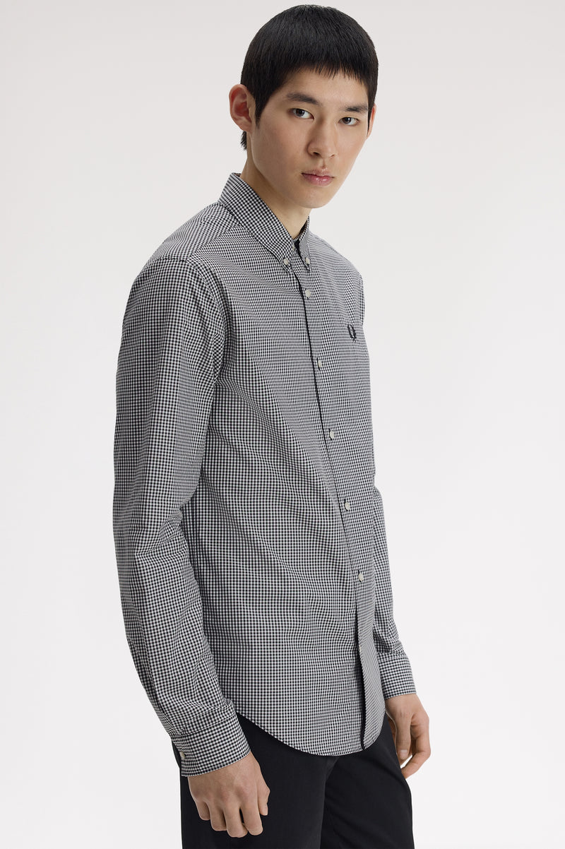 MICRO GINGHAM SHIRT