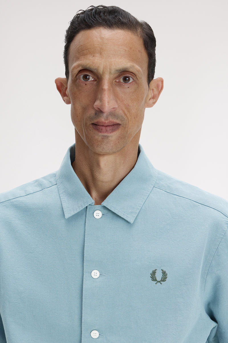 POCKET DETAIL SS SHIRT