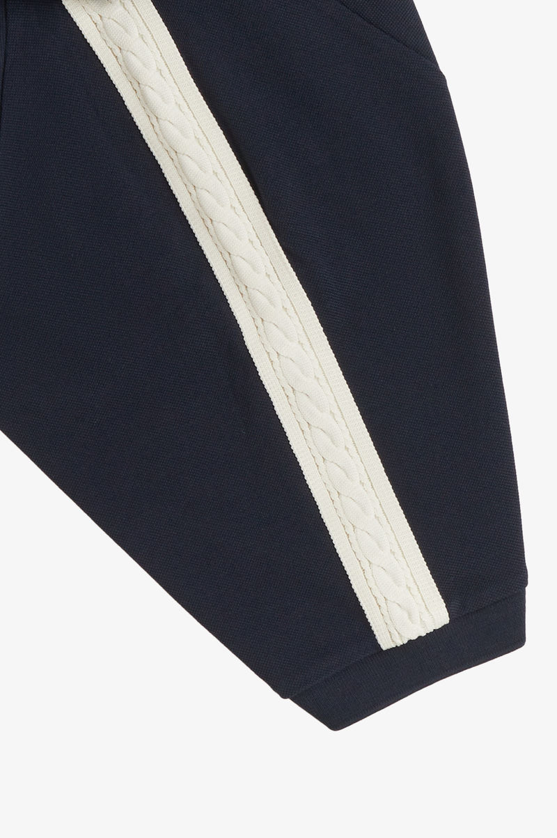 CABLE TAPED POLO SHIRT