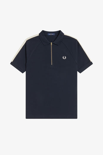 CABLE TAPED POLO SHIRT