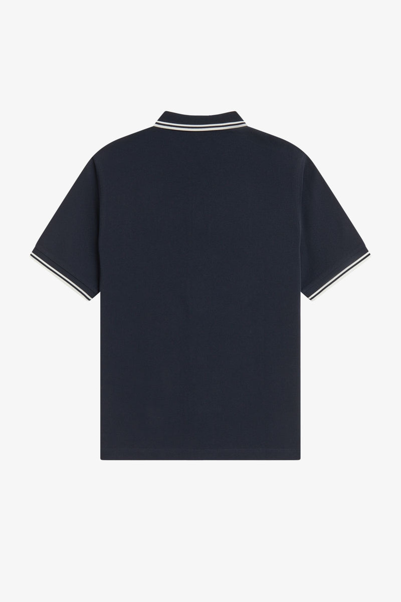 BUTTON THROUGH POLO SHIRT
