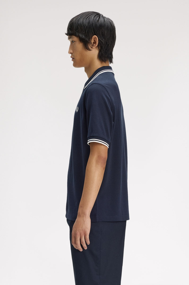 BUTTON THROUGH POLO SHIRT