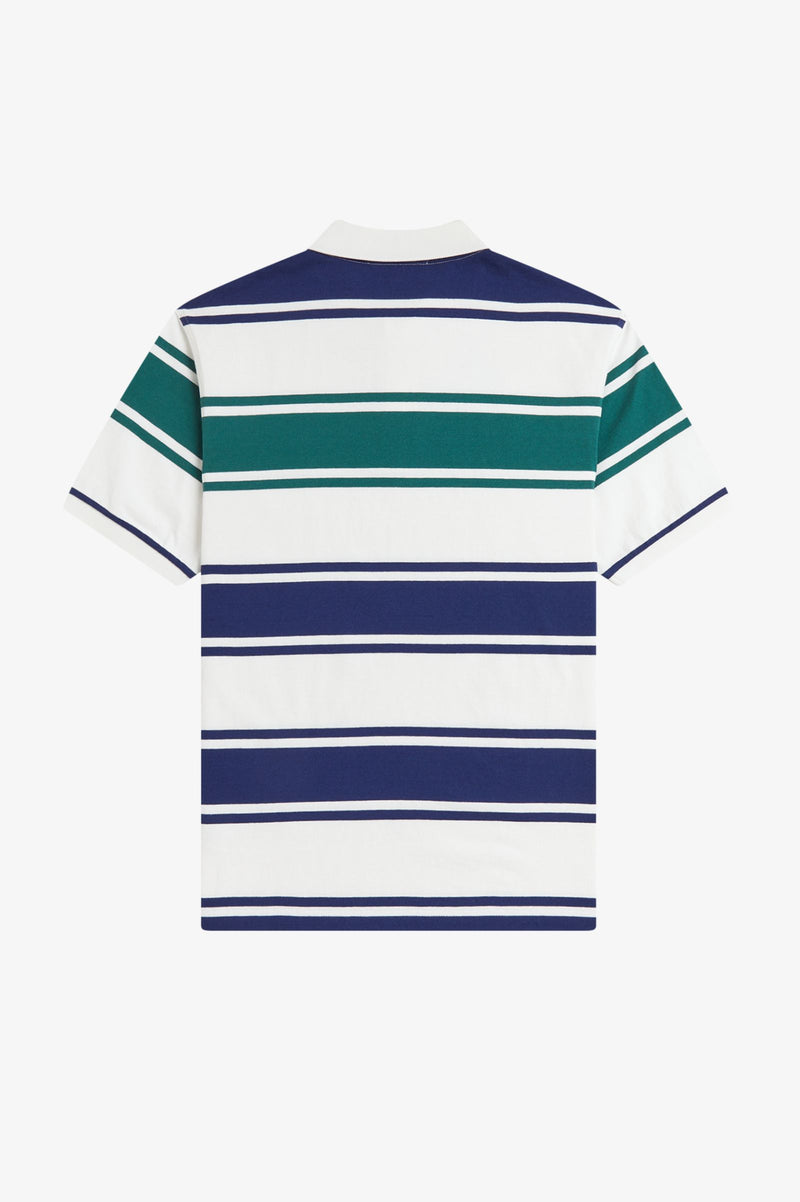 RELAXED STRIPED POLO SHIRT