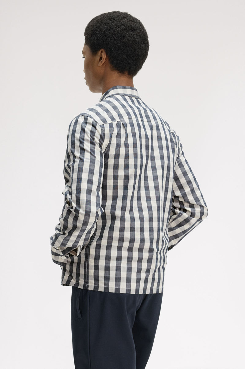 POPLIN CHECK OVERSHIRT