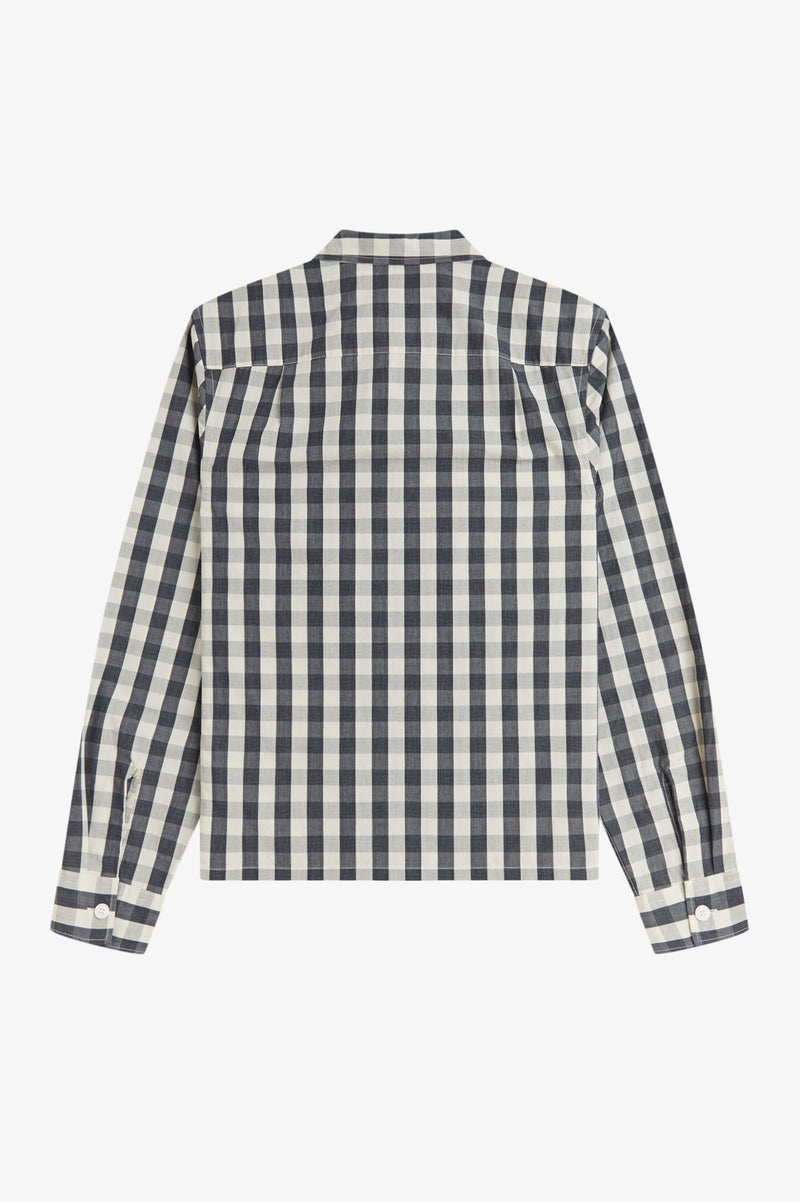 POPLIN CHECK OVERSHIRT
