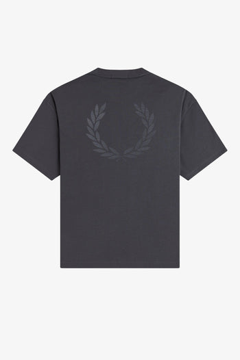 BACK PRINT LAUREL WREATH T-SHIRT