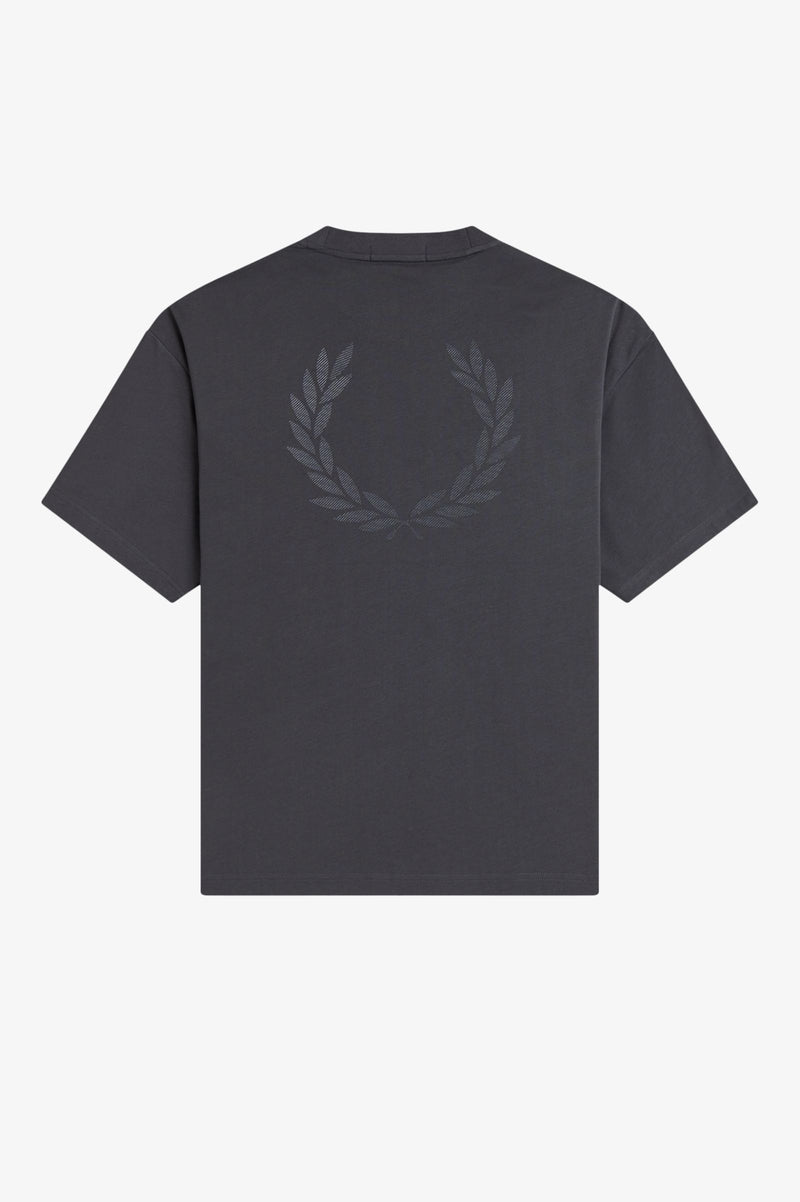 BACK PRINT LAUREL WREATH T-SHIRT