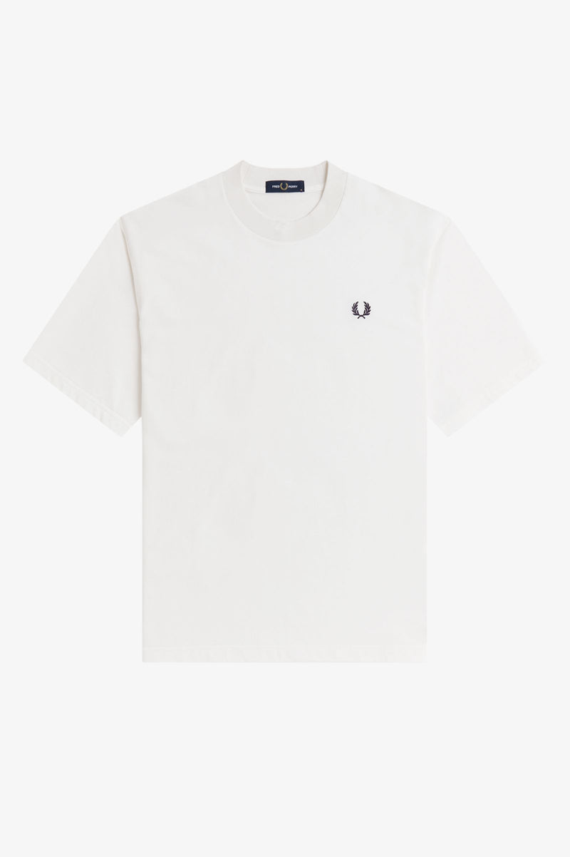 BACK PRINT FRED PERRY TEXT T-SHIRT