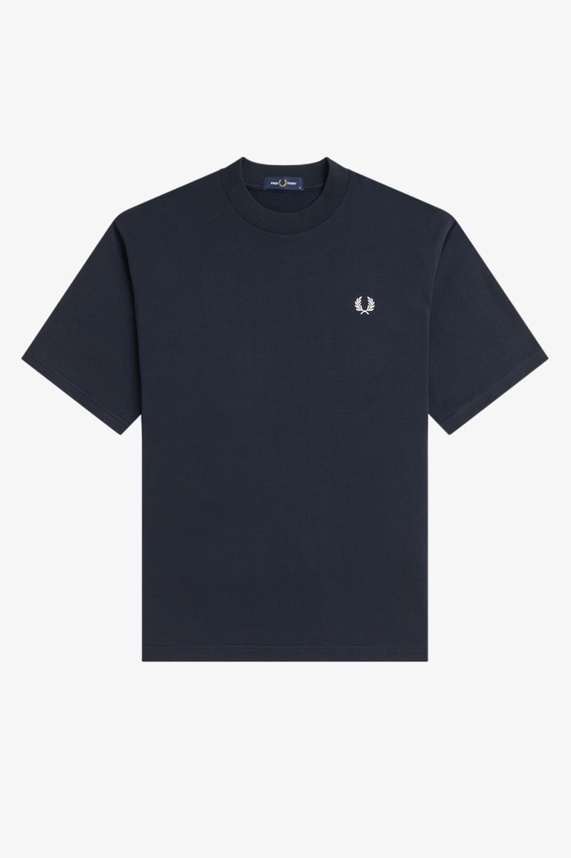 BACK PRINT FRED PERRY TEXT T-SHIRT