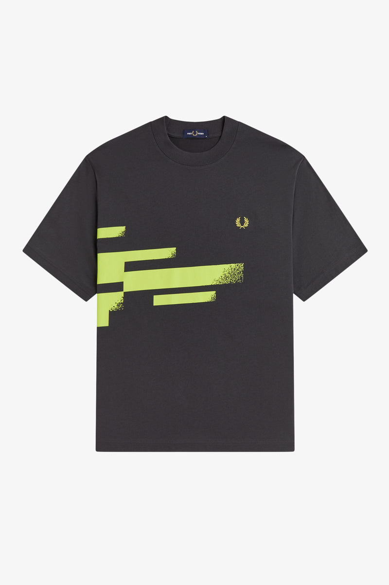 ABSTRACT GRAPHIC PRINT T-SHIRT