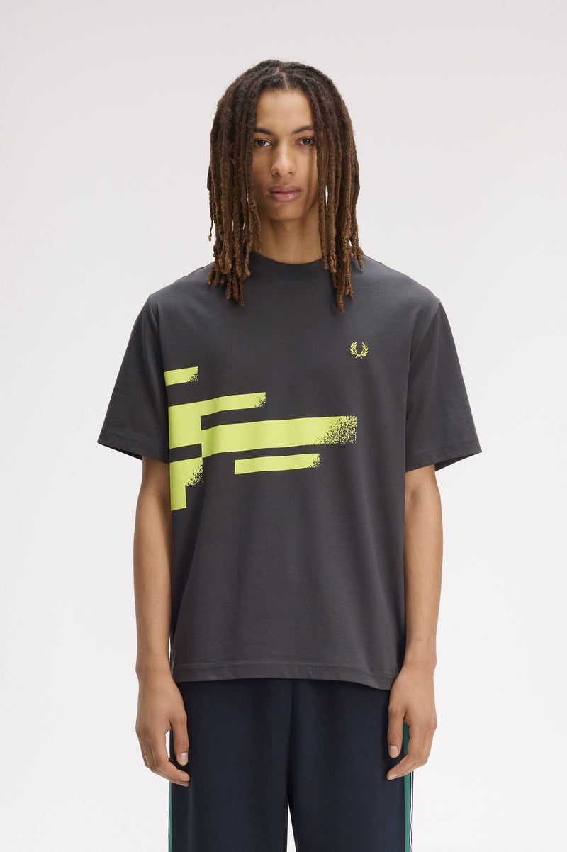 ABSTRACT GRAPHIC PRINT T-SHIRT