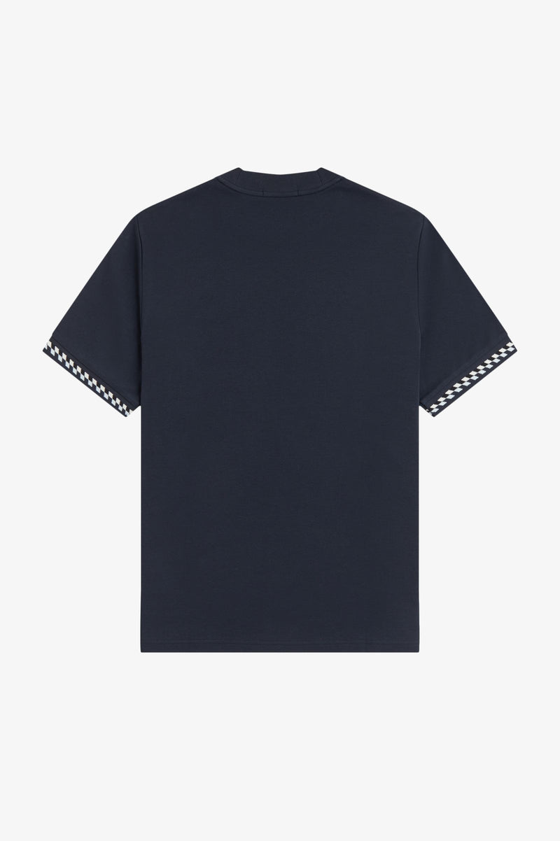JACQUARD CUFF T-SHIRT