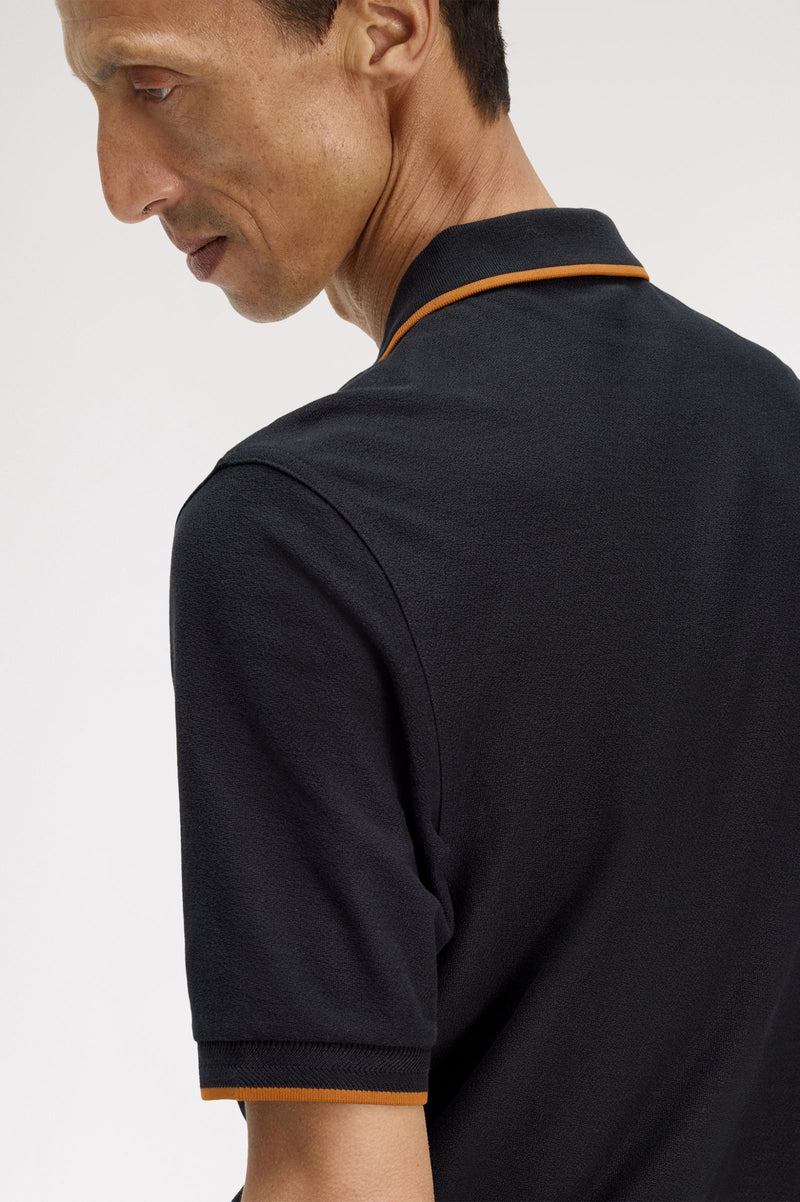 CREPE PIQUE POLO SHIRT