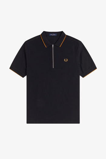 CREPE PIQUE POLO SHIRT