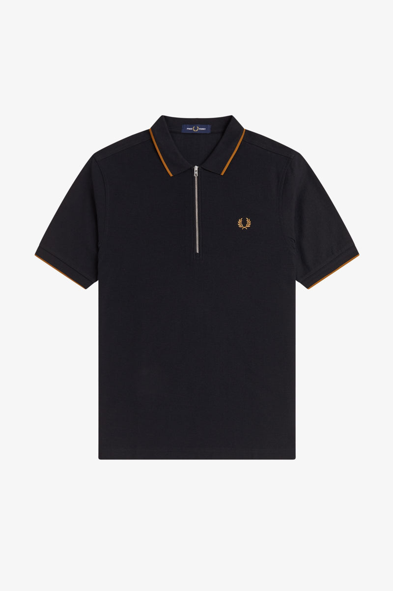 CREPE PIQUE POLO SHIRT
