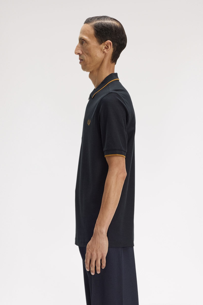 CREPE PIQUE POLO SHIRT