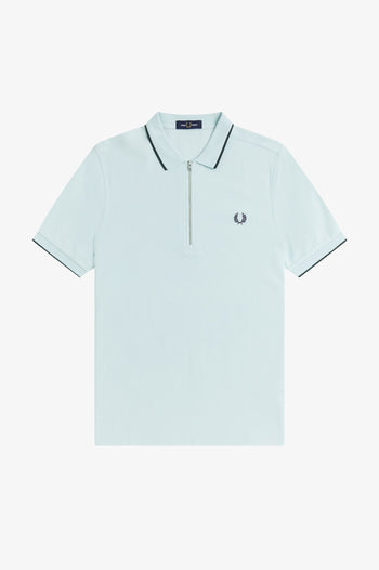 CREPE PIQUE POLO SHIRT
