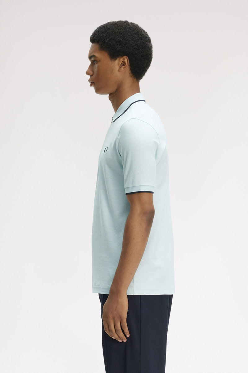 CREPE PIQUE POLO SHIRT