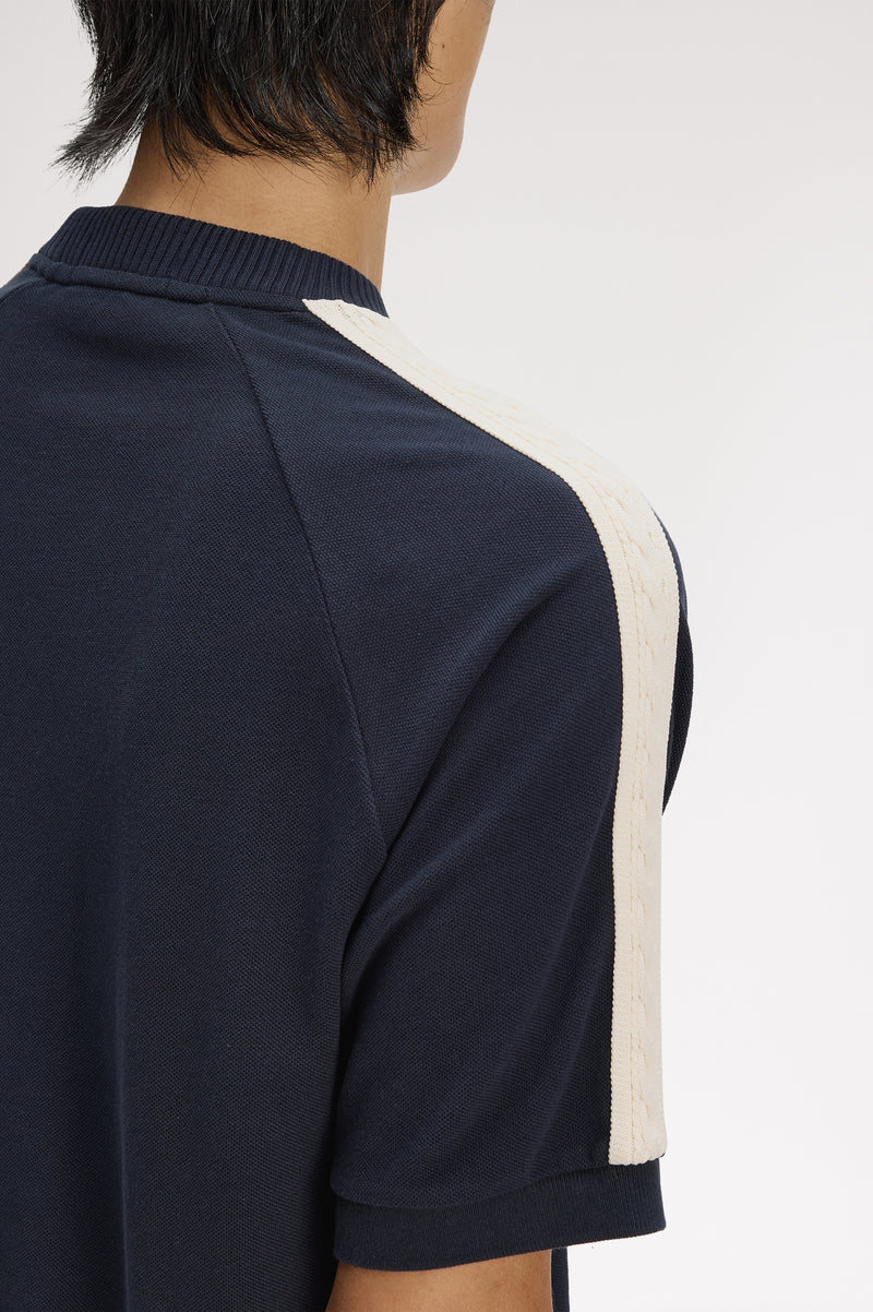 CABLE TAPED T-SHIRT