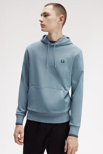 TIPPED HOODED SWEATSHIRT