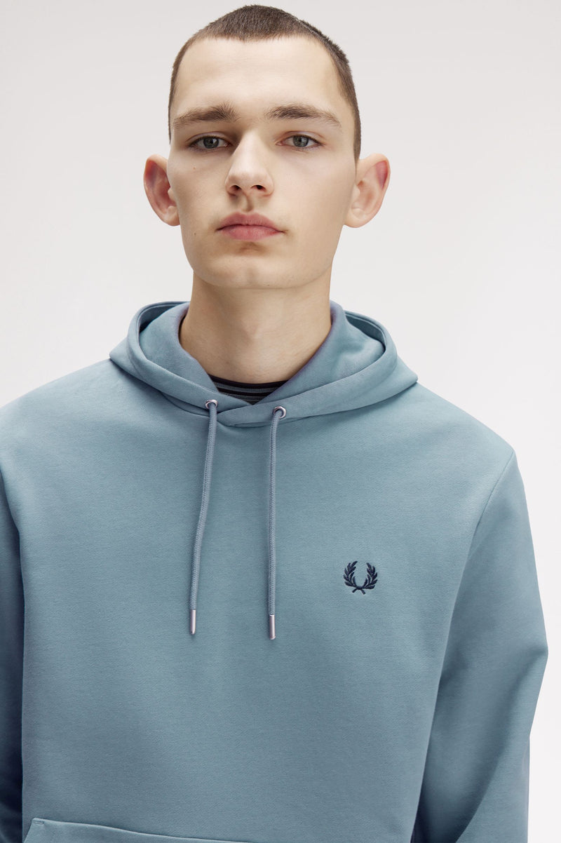 TIPPED HOODED SWEATSHIRT