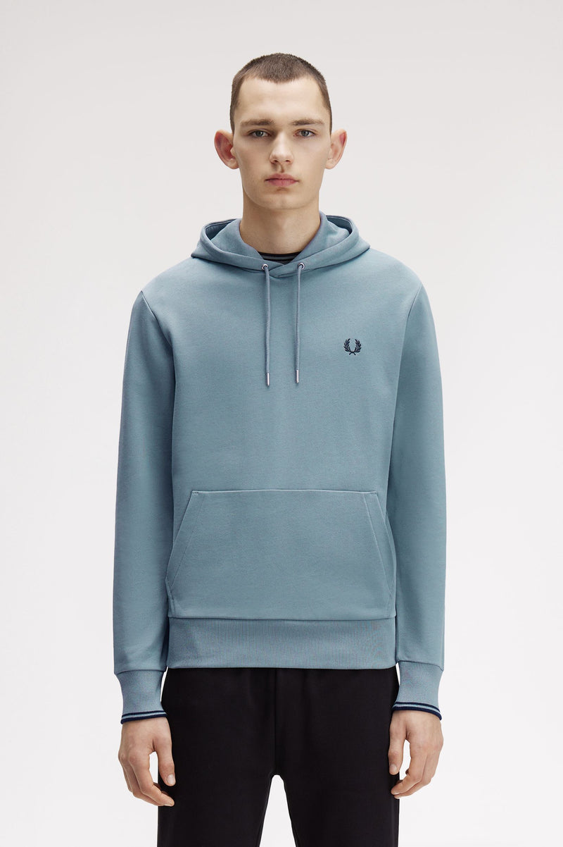 TIPPED HOODED SWEATSHIRT