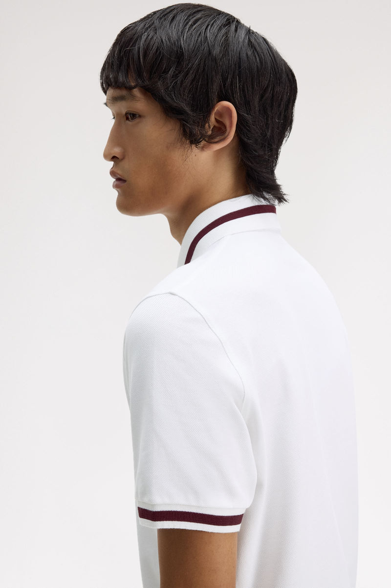 SINGLE TIPPED FRED PERRY SHIRT