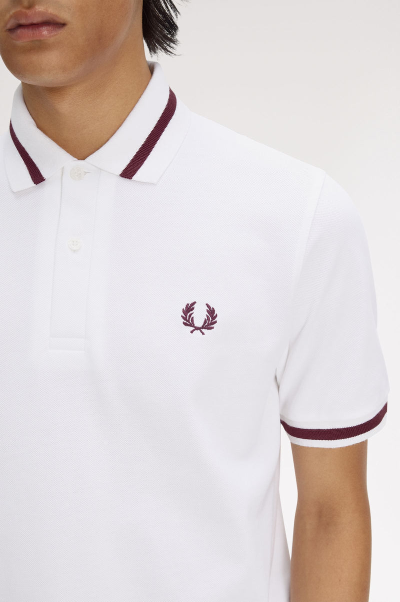 SINGLE TIPPED FRED PERRY SHIRT