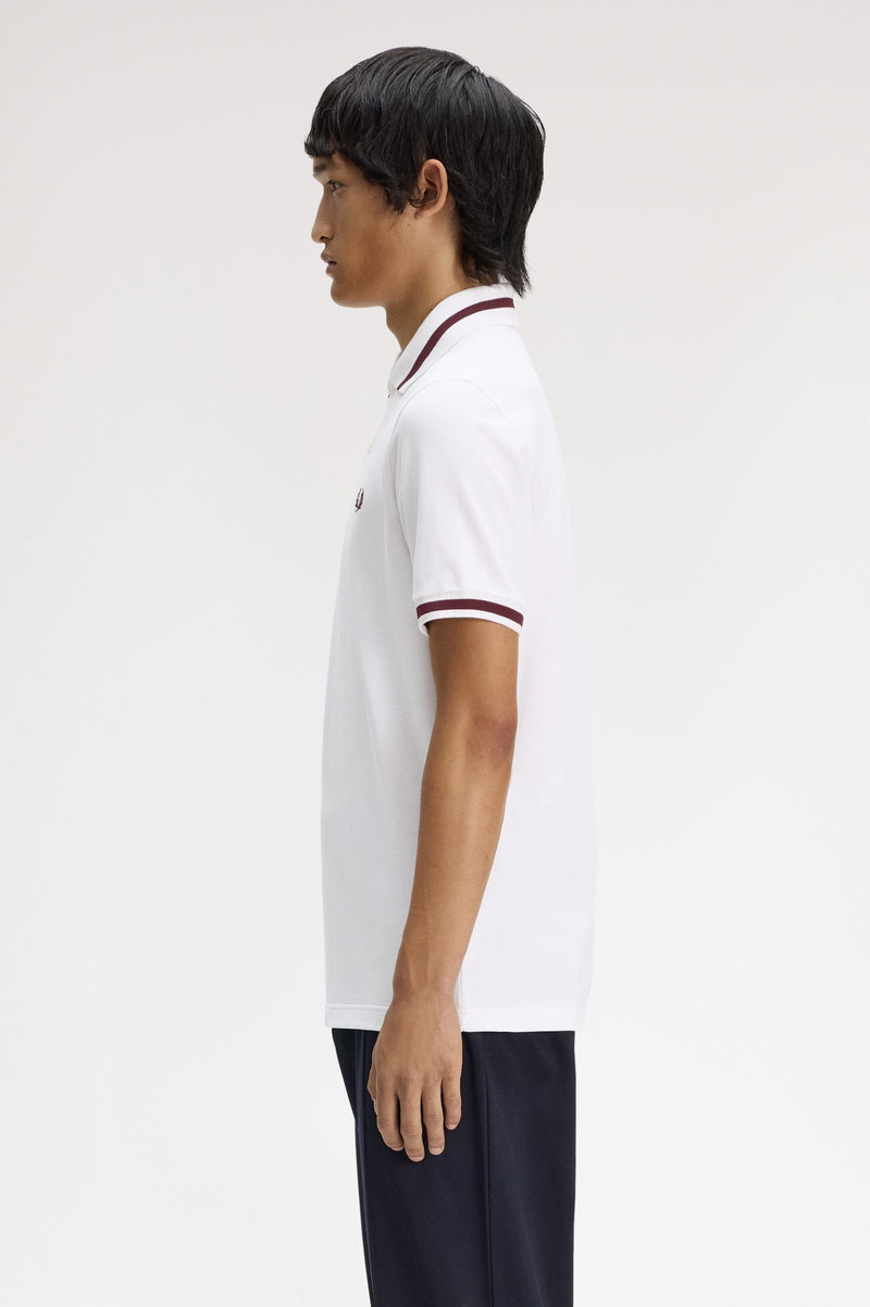 SINGLE TIPPED FRED PERRY SHIRT