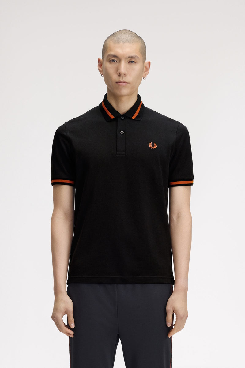 SINGLE TIPPED FRED PERRY SHIRT