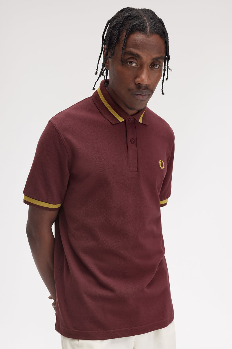 SINGLE TIPPED FRED PERRY SHIRT