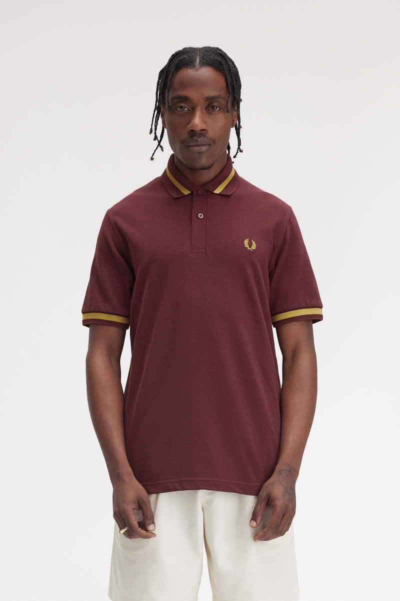 SINGLE TIPPED FRED PERRY SHIRT