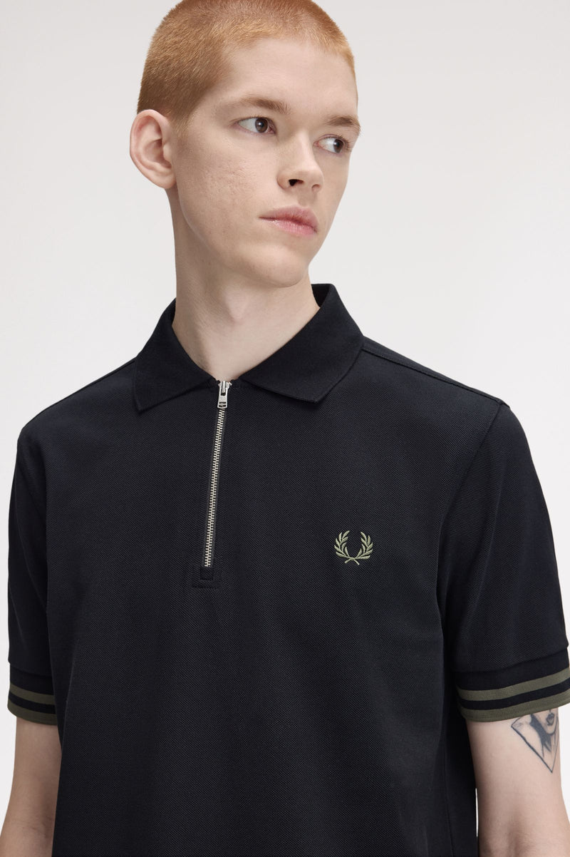 BOLD TIPPED POLO SHIRT