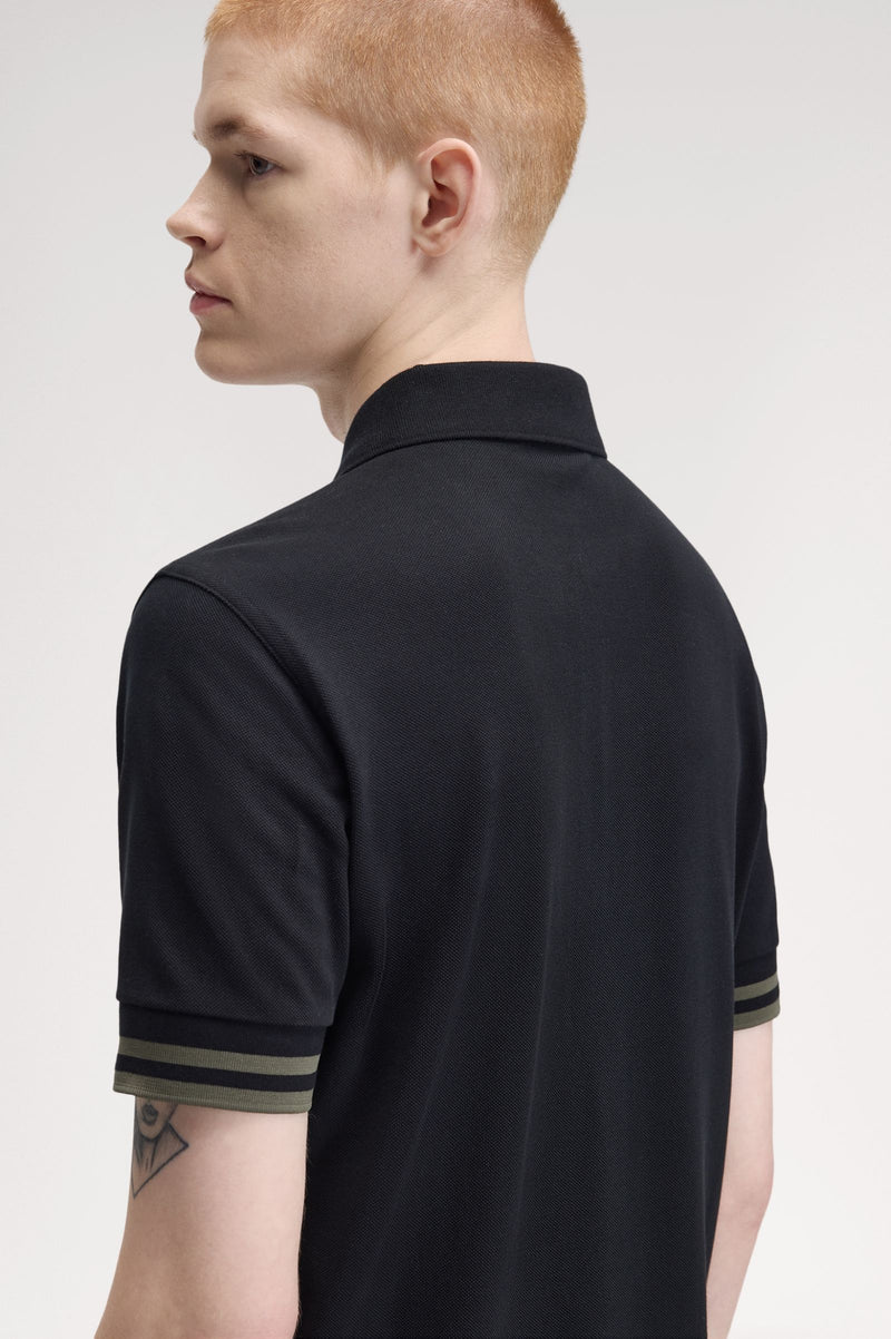 BOLD TIPPED POLO SHIRT